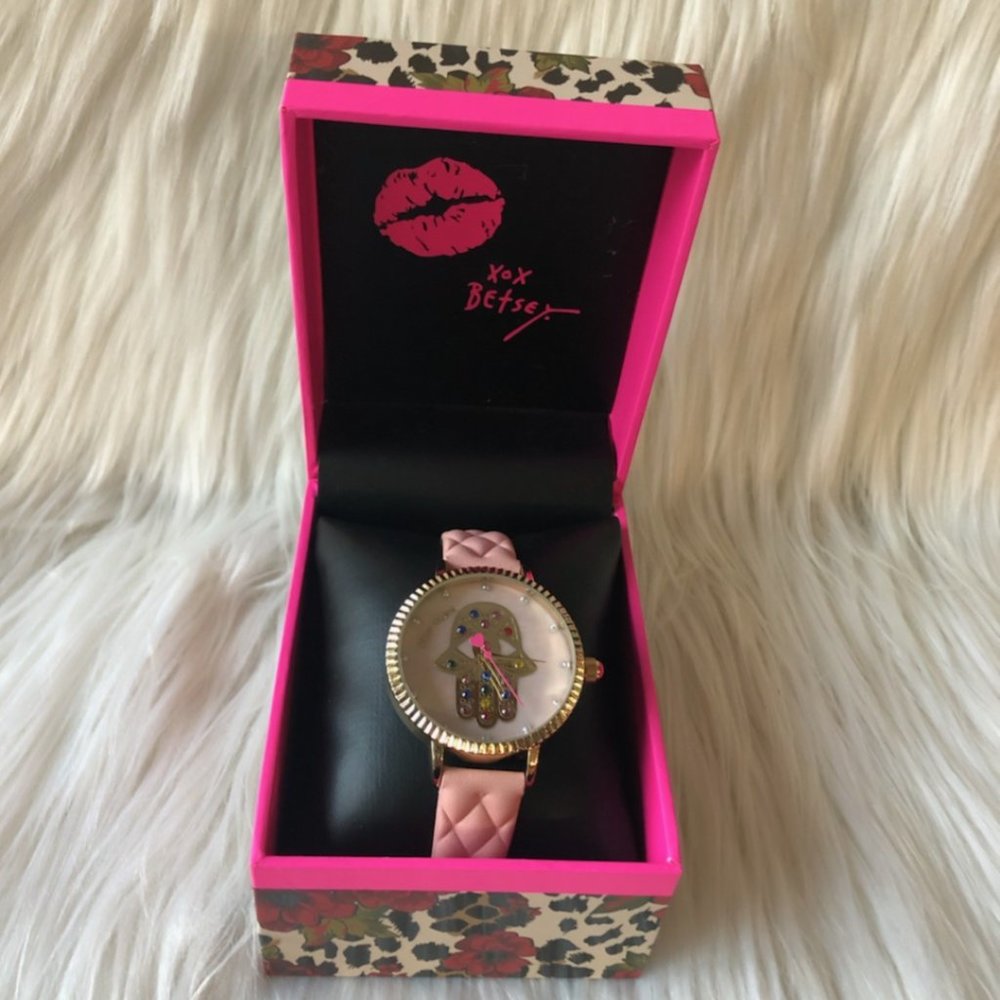 Betsey Johson Hamsa Hand Watch